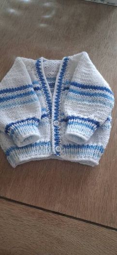 Hand knitted