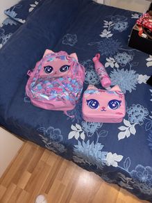 Smiggle school bag set