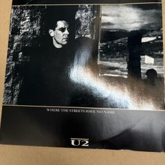 U2 vinyl single. Irish pressing