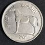 Ireland Excellent 1942 Silver  Half Crown coin Image 3