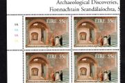 2007 Ireland 150th Anniversary of Archaeological Discoveries (J.Mullooly/San Clemente Basilica) Plate Block 1A1A1A1A Mint Never Hinged (MNH)