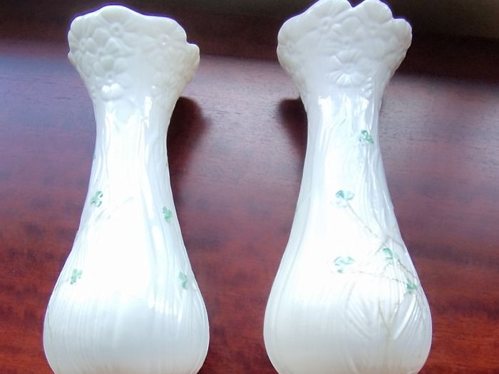Beleek vase