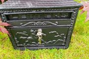 Antique Cast Iron Post Box