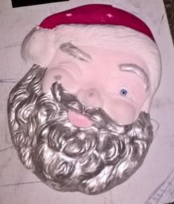 Santa Plaque wall hanging