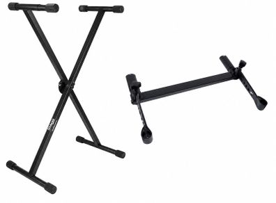 Keyboard double stand staff