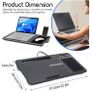 Large Padded Laptop Tray,Mouse & Phone Holder Image 4