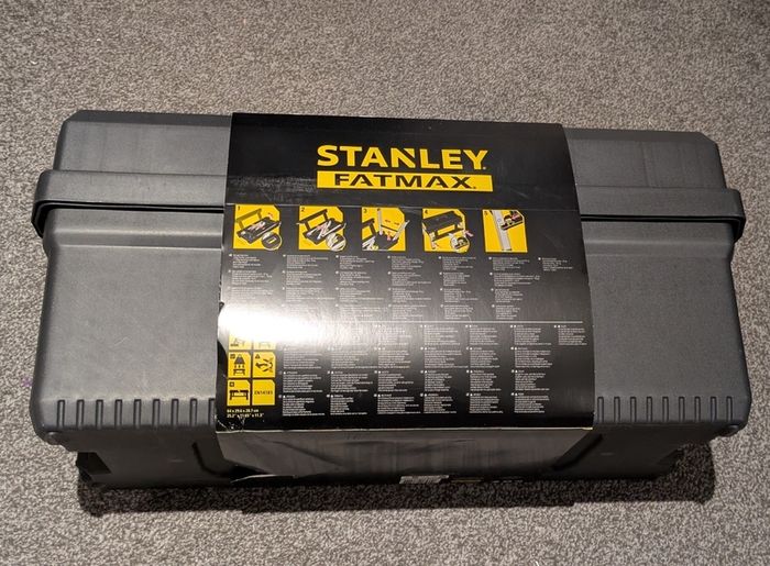 Stanley Fatmax stepstool and toolbox