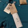 Crop Flare Green Jeans, New With Tags Image 5