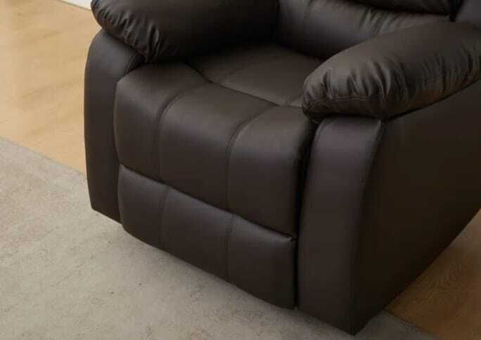 FINAL UNITS Bargain Recliner Chair Brown