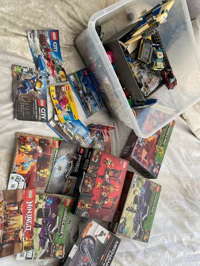 Large Mixed Lego Collection with Boxes & Instructions
