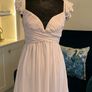 Ladies Blush Pink Bridesmaid Maternity Dress / Special Occasion Dress from Little Mistress. Size UK 8 / EU 36 Image 6
