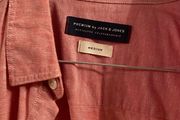 Jack and jones red shirt - medium