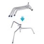 21710-1 Neewer Stainless Steel Heavy Duty C-Stand Image 5