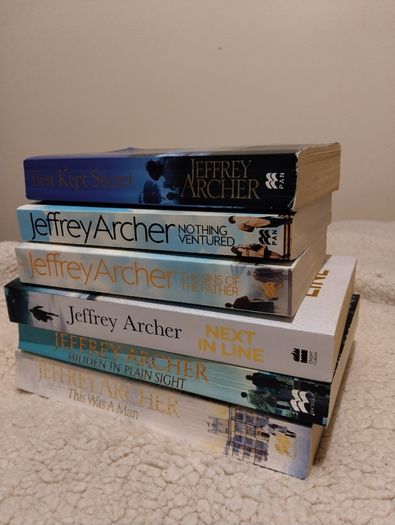 Jeffrey Archer thriller books
