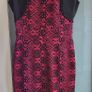 Darcy IRELAND pink and black bodycon dress Sz M (Fit10-12UK) - Rrp 149  (New) Image 3