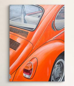 Original acrylic painting on canvas board