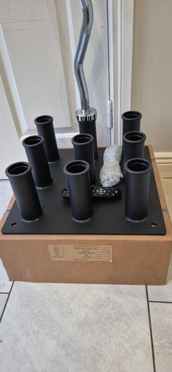 brand new 9 bar olympic holder