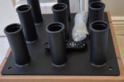 brand new 9 bar olympic storage rack