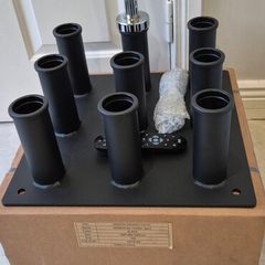 brand new 9 bar olympic storage rack
