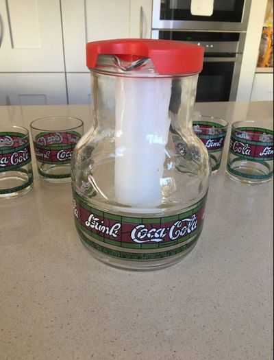 Coca Cola Glass Liberty Style Set