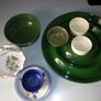 Giant Serving platter, Ramekins, Bowls, Dish. Plate. Moville. 8 ITEMS Image 4