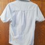 Smart light blue short sleeved buttoned summer shirt - Size-XS Image 3