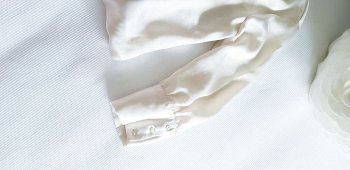 Zara Long Sleeve Cream Top - Small