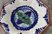 Vintage Terra Cotta Pedestal bowl