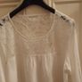 Beautiful Vero Moda Blouse with lace size XL UK14 EUR42 Postage included Image 2