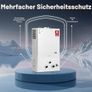16L Gas Instantaneous Water Heater with Shower Head 32KW LPG Propane Butane Water Heater, Low 0.25 Bar Start Water Pressure for Home, Motorhomes, Cabins Image 5