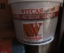 VITCAS Heat Resistant Tile adhesive 5kg