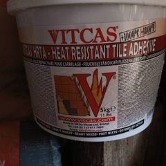 VITCAS Heat Resistant Tile adhesive 5kg