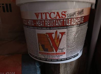 VITCAS Heat Resistant Tile adhesive 5kg