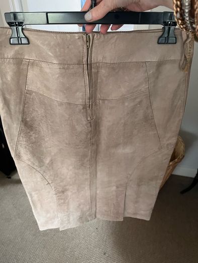 Leather skirt