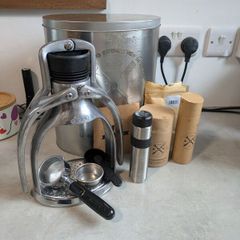 ROK manual espresso machine - upgraded