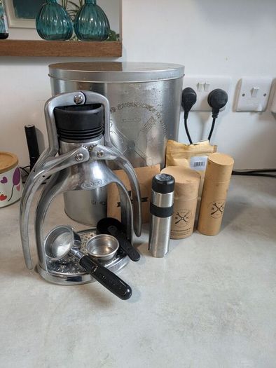 ROK manual espresso machine - upgraded