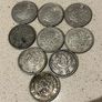 Japan Silver coins x 9 Image 6