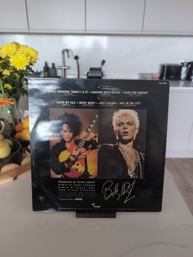 Billy Idol - Vital Idol (LP, Album, Comp) Irish Pressing