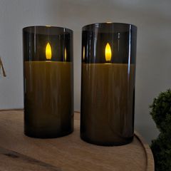 2 LED candles