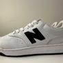 New Balance BB80 White-Black Trainers Image 3