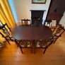 Mohogany Dining Table & Chairs Image 7
