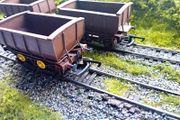 Model  Railway  Irish Ballest Wagons
