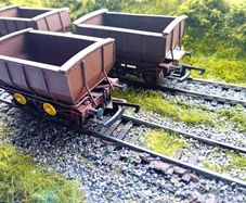Model  Railway  Irish Ballest Wagons