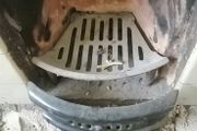 fire grate and ash pan