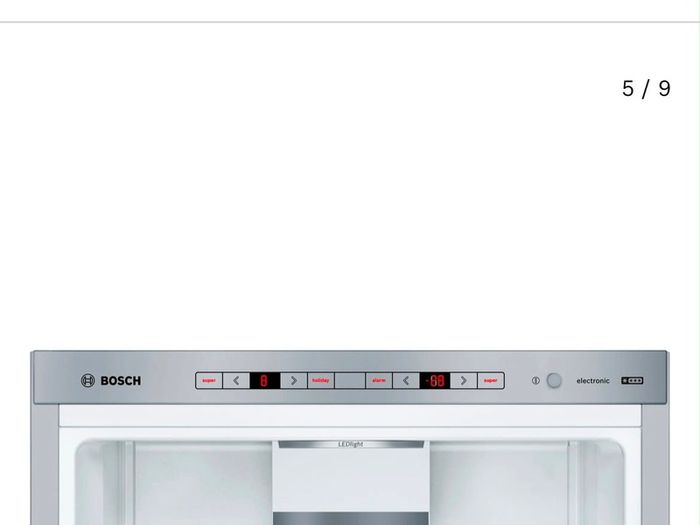 Bosch Free-standing Fridge Freezer New