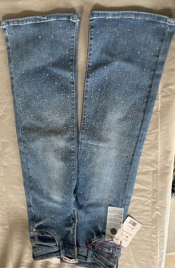 Girls Wide Leg Jeans Size 10