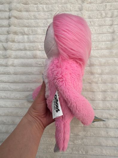 Sash The Croods New Age Pink Three Toed Sloth Plush Soft approx. 33cm. Pleae see photos