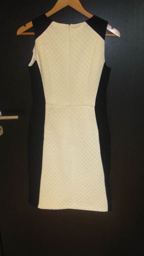 Coast ladies dress cream an black ocassion/party dress size 8