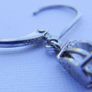 Vintage Sterling Silver Drop Earrings 1,84g Image 7