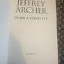 SIGNED Jeffrey Archer Turn A Blind Eye Paperback 2021 Like NEW Condition Image 3